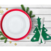 Picture of CUTLERY HOLDER CHRISTMAS TREE - 4 PACK